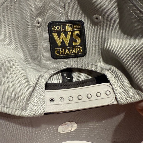 Houston Astros World Series Champions 2022 Gray Cap - Picture 8 of 10